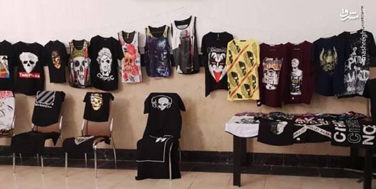 ترویج مفاهیم جنسی و علائم شیطان پرستی در پوشاک نوجوانان