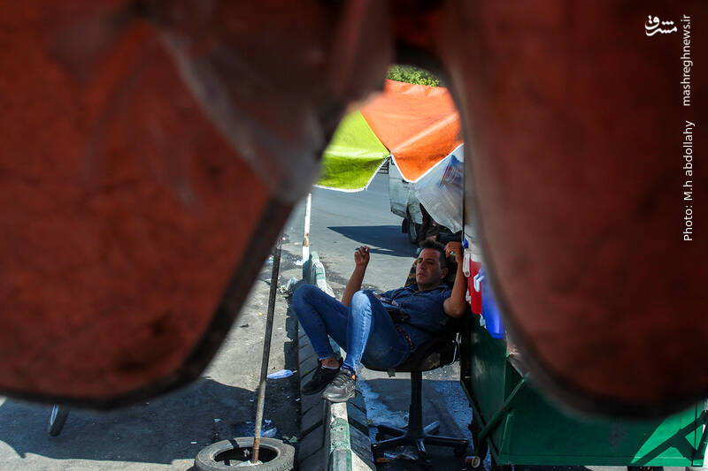 عکس/ حال و روز تهرانیها در گرمای زود هنگام پایتخت