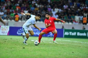 دیدار تیم‌های ملی امید ایران و عراق