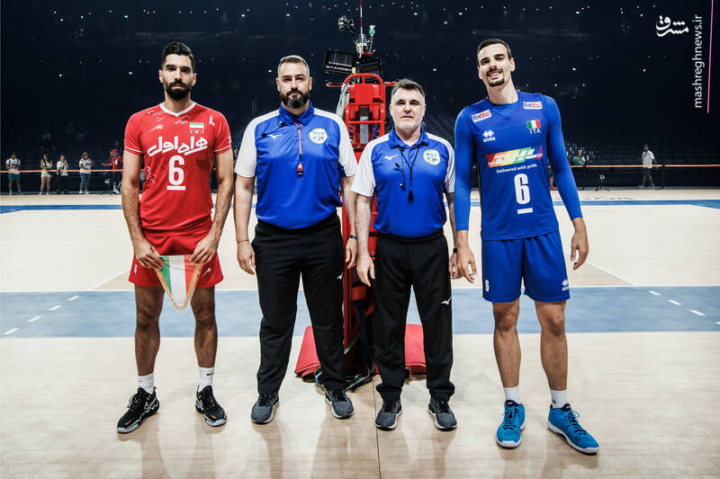 پیروزی قاطعانه ایتالیا برابر ایران/ شکست عجیب شاگردان عطایی در ست سوم