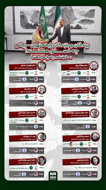 برندگان و بازندگان رابطه تهران - ریاض چه کسانی هستند؟