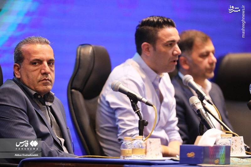 عکس/ مراسم معارفه نکونام به عنوان سرمربی جدید استقلال