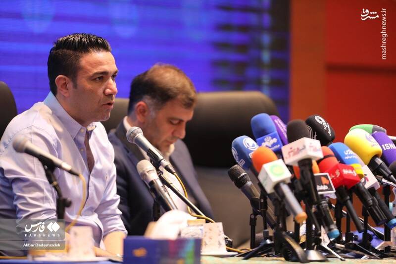 عکس/ مراسم معارفه نکونام به عنوان سرمربی جدید استقلال
