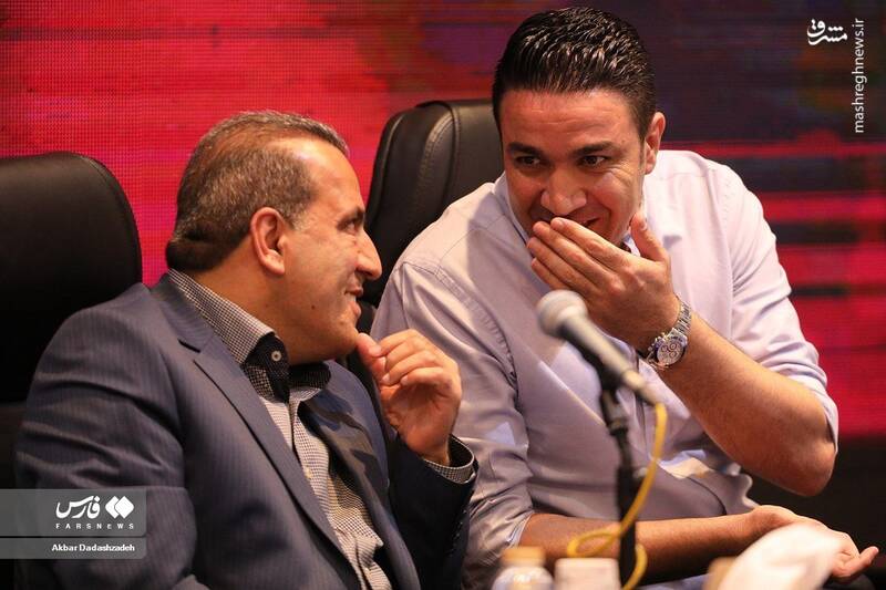 عکس/ مراسم معارفه نکونام به عنوان سرمربی جدید استقلال