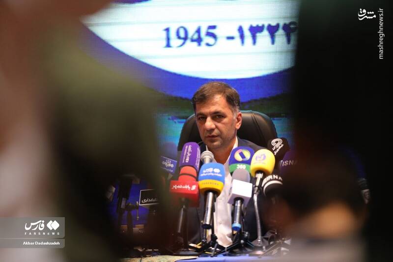 عکس/ مراسم معارفه نکونام به عنوان سرمربی جدید استقلال