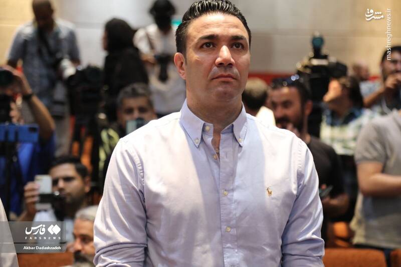 عکس/ مراسم معارفه نکونام به عنوان سرمربی جدید استقلال