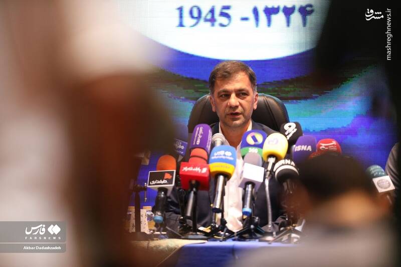 عکس/ مراسم معارفه نکونام به عنوان سرمربی جدید استقلال