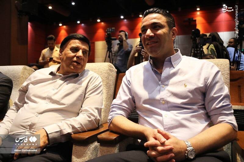 عکس/ مراسم معارفه نکونام به عنوان سرمربی جدید استقلال