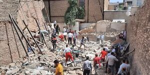دادستان بهارستان: ۲ نفر در پی ریزش ساختمانی در گلستان دستگیر شدند