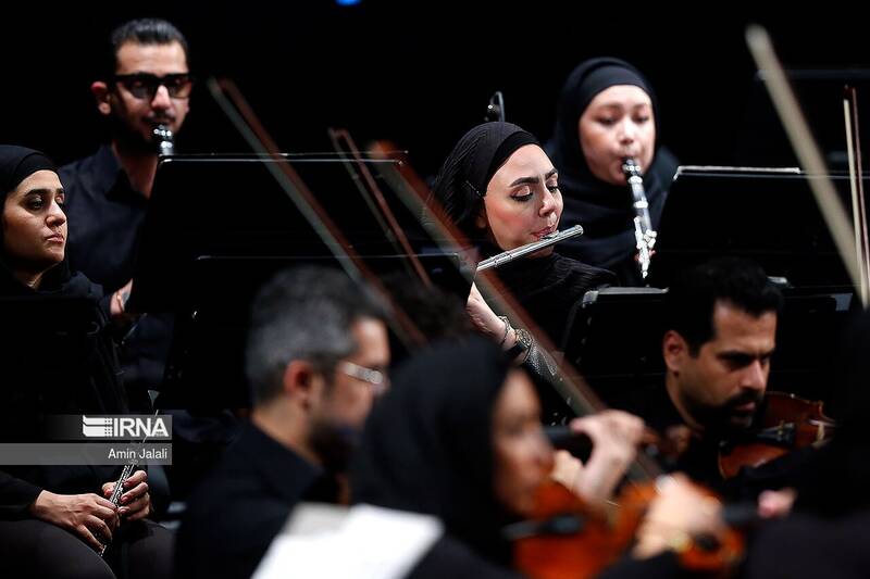 عکس / اجرای ارکستر ملی ایران 7