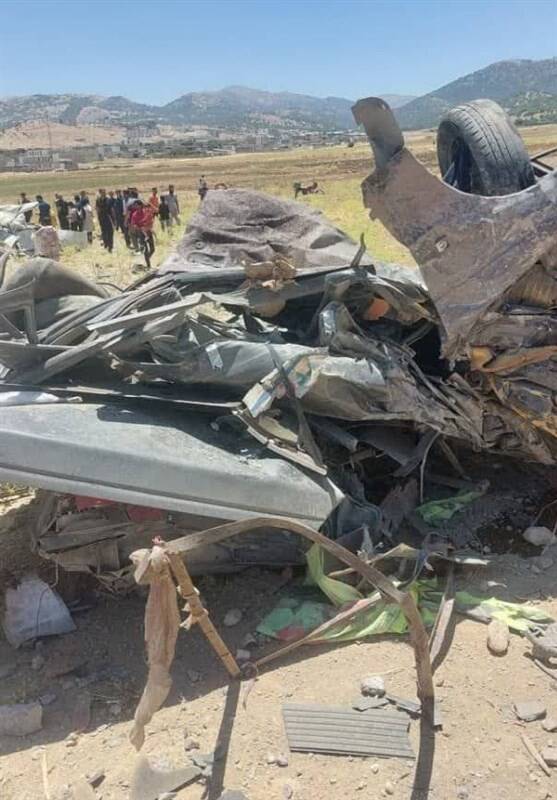 تصادف وحشتناک تریلی با ۲۵ خودرو در محور یاسوج ـ شیراز/ ۲۵ مصدوم و ۶ کشته تاکنون + تصاویر