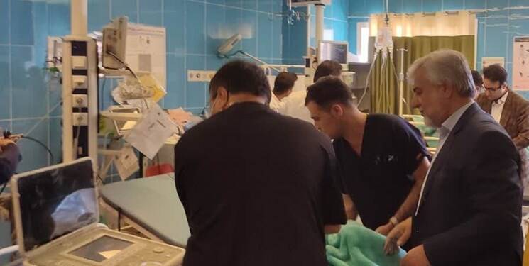 حالا وخیم 4 مصدوم تصادف تنگ کناره + عکس 2