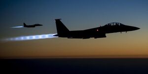 نقض پروتکل‌های امنیت هوایی توسط جنگنده‌های آمریکایی در سوریه