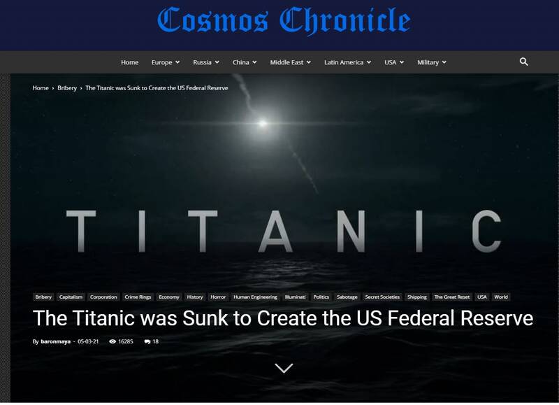 ماجرای عجیب سه میلیاردری که در تایتانیک غرق شدند/ آیا کشتی تایتانیک عمدا غرق شد؟! +عکس و فیلم