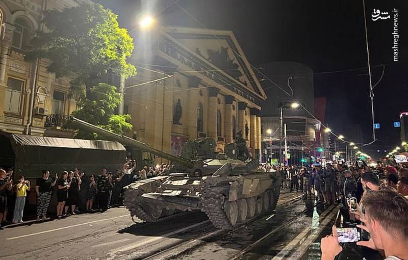 پایان 24 ساعت بهتآور و خروج نیروهای شورشی واگنر از روستوف _ روسیه پایان 24 ساعت بهتآور و خروج نیروهای شورشی واگنر از روستوف _ روسیه