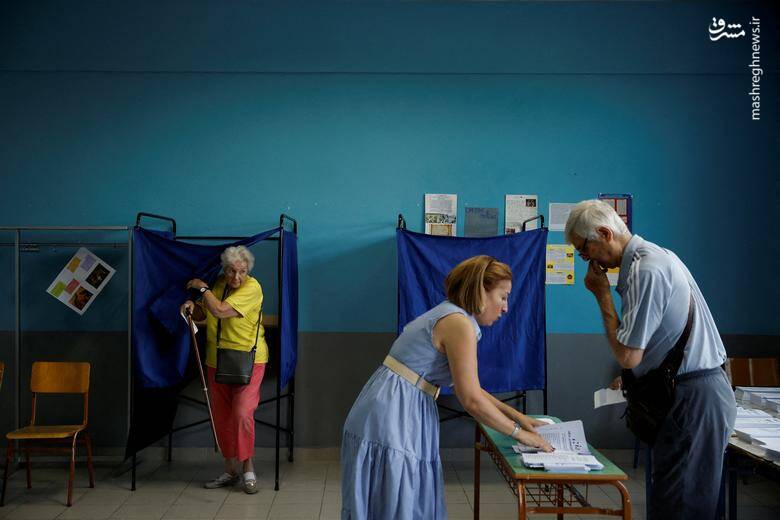 انتخابات عمومی در آتن _ یونان 