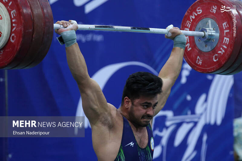 عکس / رکورد گیری تیم ملی وزنه برداری 9