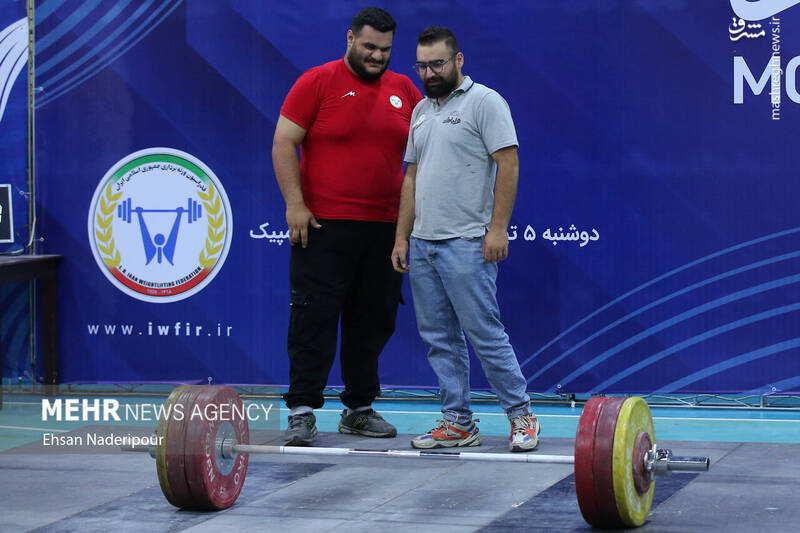 عکس / رکورد گیری تیم ملی وزنه برداری 2