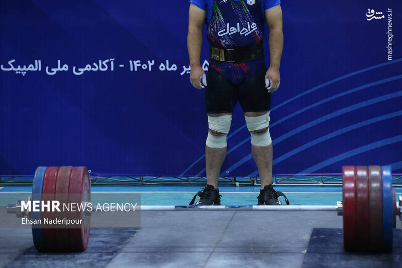 عکس / رکورد گیری تیم ملی وزنه برداری 19
