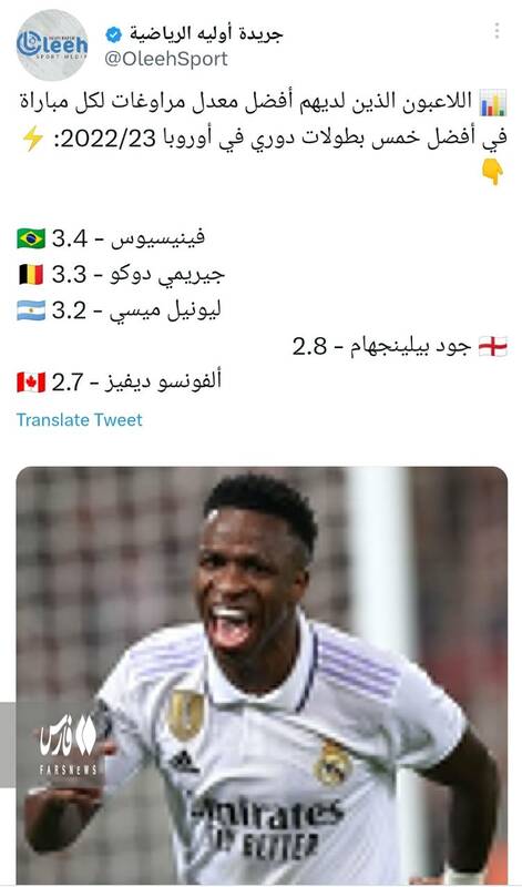 ستاره رئال تکنیکیتر از مسی +عکس