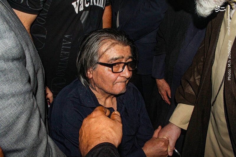 حضور رضا رویگری بازیگر پیشکسوت در آخرین شب از مراسم مسلمیه حضور رضا رویگری بازیگر پیشکسوت در آخرین شب از مراسم مسلمیه