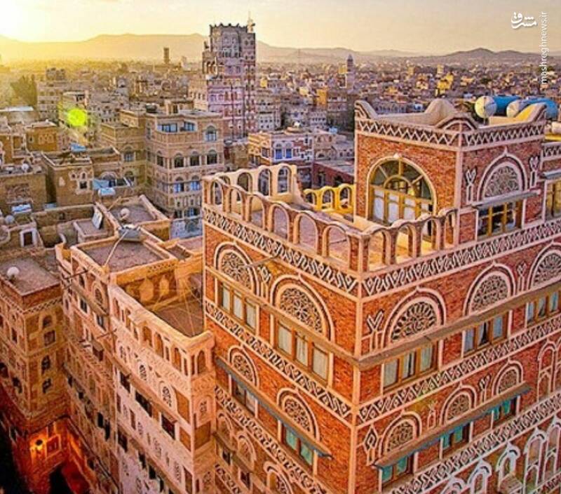 شهر قدیمی صنعا در یمن یکی از قدیمی ترین مکان های جهان است