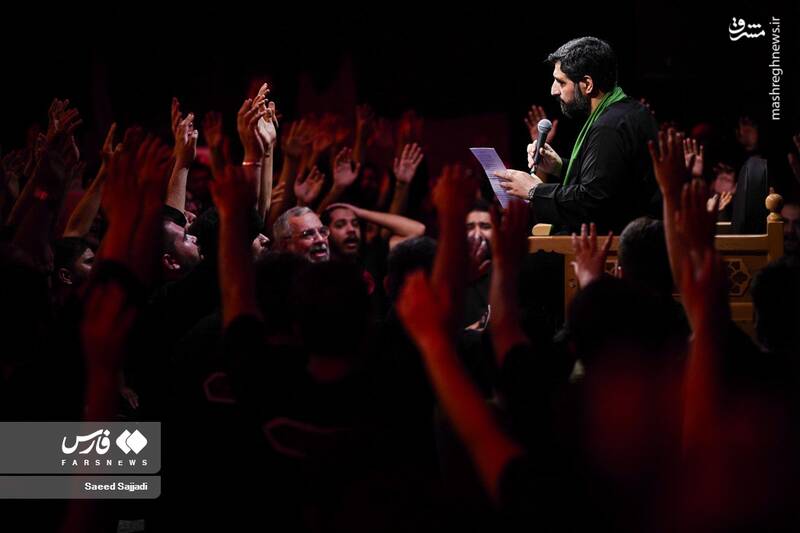 عکس/ عزاداری شهادت حضرت مسلم در هیات ریحانه الحسین(ع)