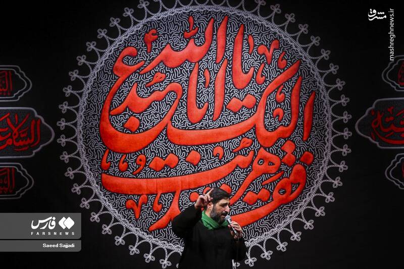 عکس/ عزاداری شهادت حضرت مسلم در هیات ریحانه الحسین(ع)