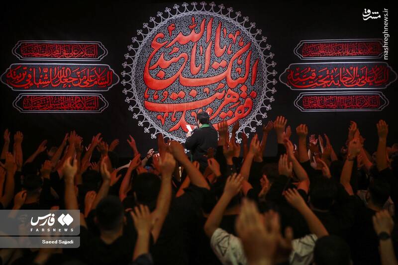 عکس/ عزاداری شهادت حضرت مسلم در هیات ریحانه الحسین(ع)