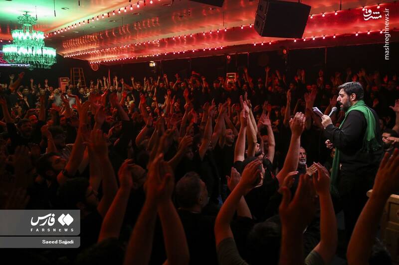 عکس/ عزاداری شهادت حضرت مسلم در هیات ریحانه الحسین(ع)