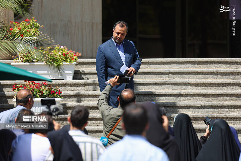 عکس/ حاشیه جلسه هیئت دولت