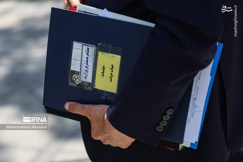 عکس/ حاشیه جلسه هیئت دولت