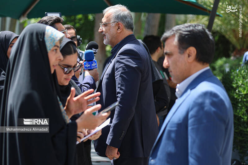 عکس/ حاشیه جلسه هیئت دولت