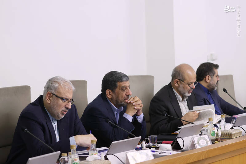 عکس/ حاشیه جلسه هیئت دولت