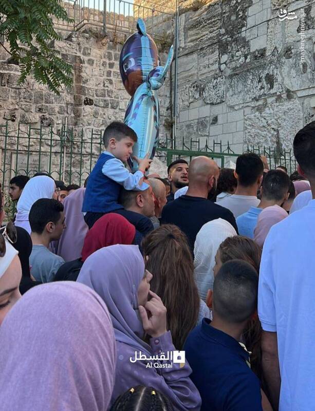 عکس/ حال و هوای قدس در عید قربان