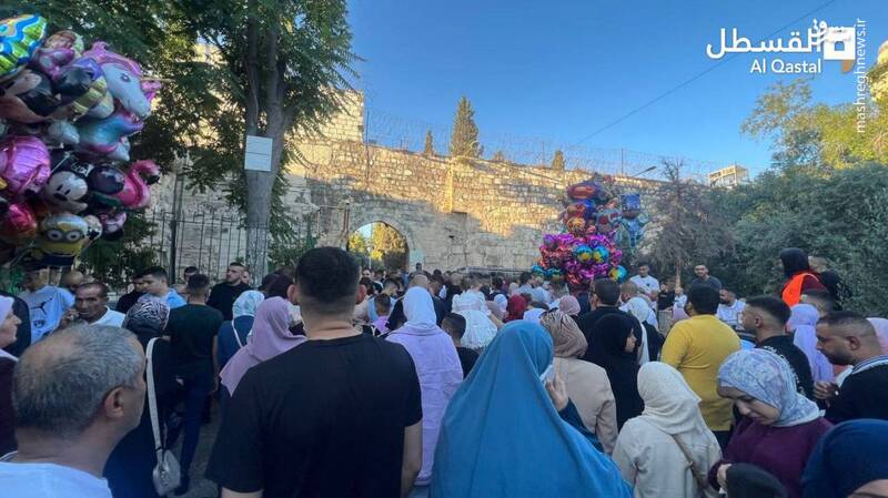 عکس/ حال و هوای قدس در عید قربان
