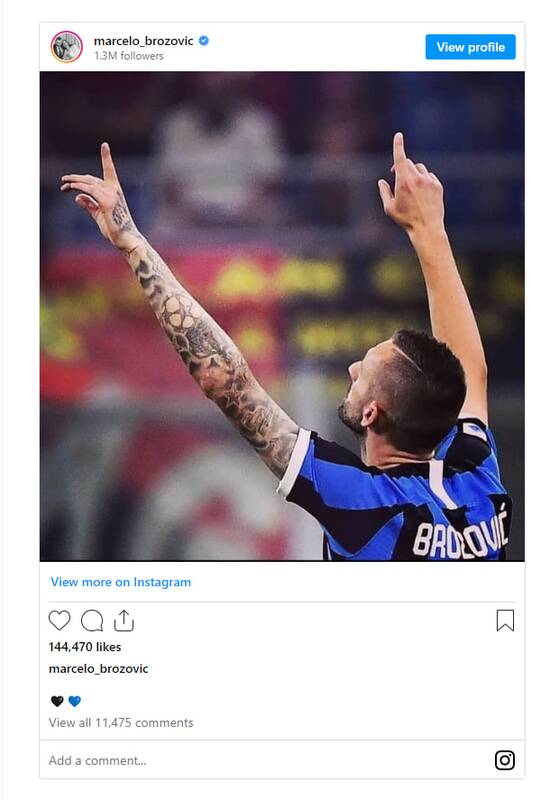 ستاره اینتر خیال افعیها را راحت کرد