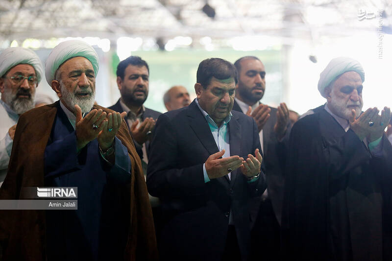 عکس/ حضور اژهای و مخبر در نماز عید قربان