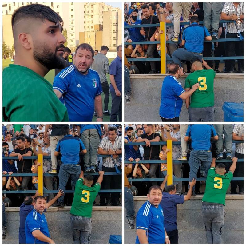 خودزنی کریمی با شاهکار «هانی کُرده» / «کفگرگی» اراذل بر صورت مدیریت باشگاه استقلال با کتک زدن هوادار! 9