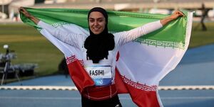 قهرمانی فرزانه فصیحی با شکستن رکورد ملی