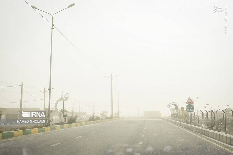 عکس/ طوفان شن در سیستان و بلوچستان