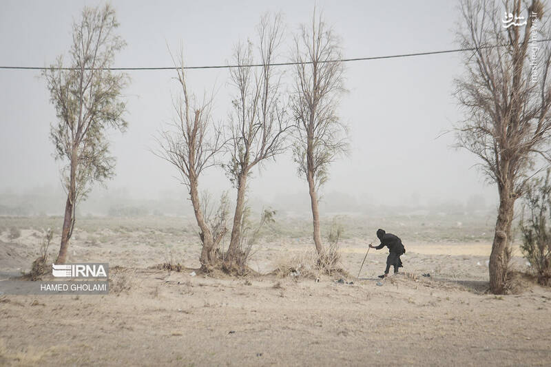 عکس/ طوفان شن در سیستان و بلوچستان