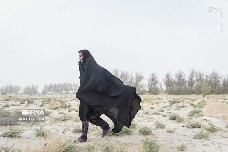 عکس/ طوفان شن در سیستان و بلوچستان