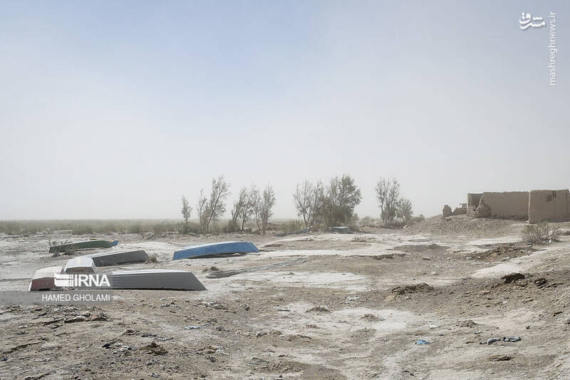 عکس/ طوفان شن در سیستان و بلوچستان