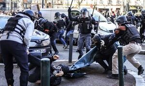 ادامه خشونت‌های پلیس فرانسه علیه کودکان