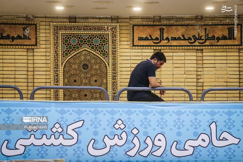 عکس / تمرین تیم ملی کشتی فرنگی 12