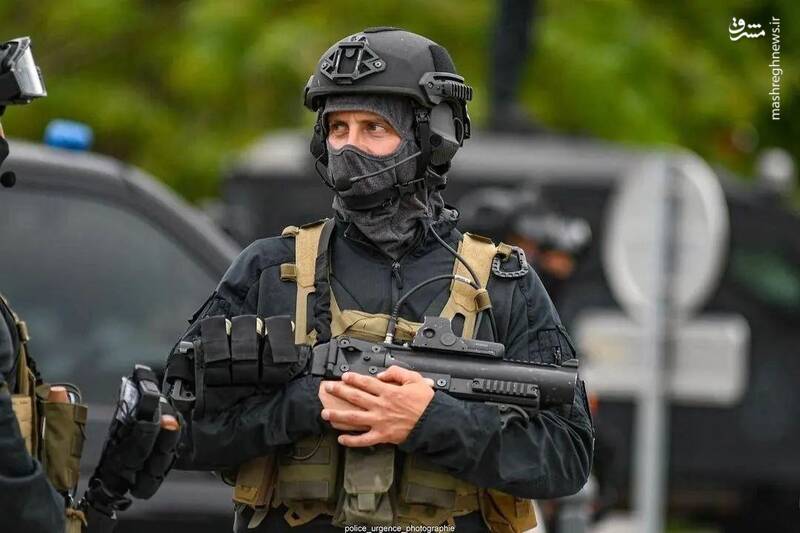 عکس/ ورود یگان ویژه و گردان تهاجمی برای سرکوب معترضان فرانسه