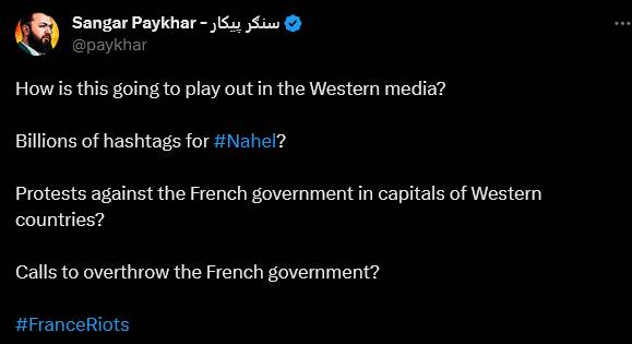 مهسا امینی برای فرانسویها مهم تر است یا نائل؟ + فیلم