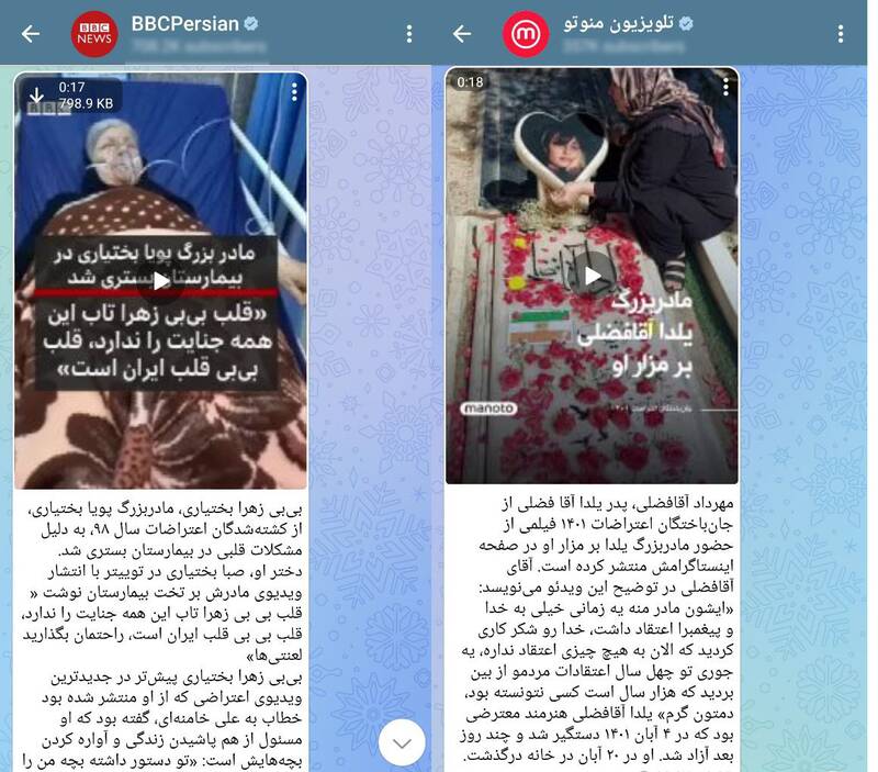 بازی ضدانقلاب با مادربزرگهای ایرانی و فرانسوی!