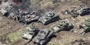 اسیر اوکراینی: تانک‌های آلمانی به راحتی هدف قرار می‌گیرند